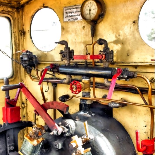 STEAM TRAINS TEGELTJE