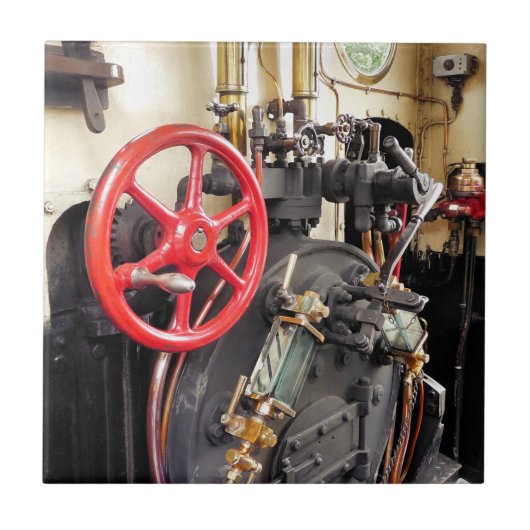 STEAM TRAINS TEGELTJE (Voorkant)