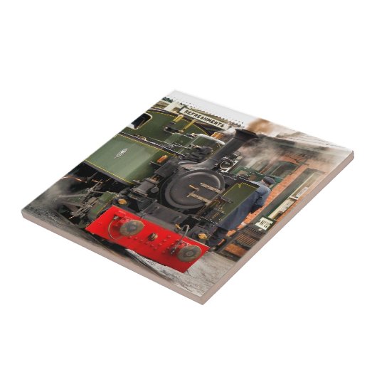 STEAM TRAINS TEGELTJE (Zijkant)