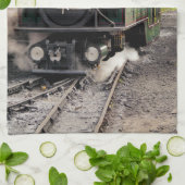 STEAM TRAINS THEEDOEK (Gevouwen)