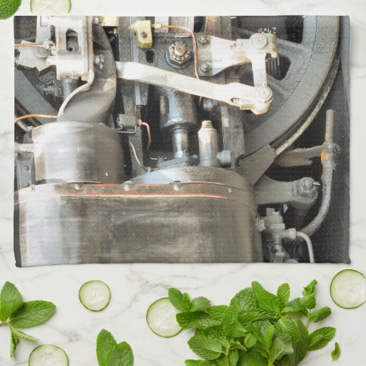 STEAM TRAINS THEEDOEK (Gevouwen)