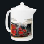 STEAM TRAINS THEEPOT<br><div class="desc">Wales,  het land van de kleine stoomtreinen. Deze kleine Welsh stoomtreinen werden oorspronkelijk voornamelijk gebruikt voor het ophalen van leisteen uit de steengroeven.</div>