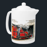 STEAM TRAINS THEEPOT<br><div class="desc">Wales, het land van de kleine stoomtreinen. Deze kleine Welsh stoomtreinen werden oorspronkelijk voornamelijk gebruikt voor het ophalen van leisteen uit de steengroeven.</div>