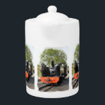 STEAM TRAINS THEEPOT<br><div class="desc">Wales,  het land van de kleine stoomtreinen. Deze kleine Welsh stoomtreinen werden oorspronkelijk voornamelijk gebruikt voor het ophalen van leisteen uit de steengroeven.</div>