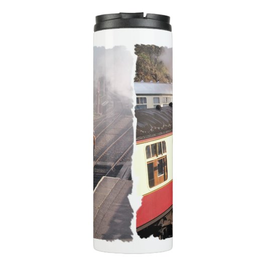 STEAM TRAINS THERMOSBEKER (Achterkant)