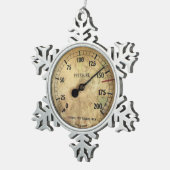 STEAM TRAINS TIN SNEEUWVLOK ORNAMENT (Rechts)