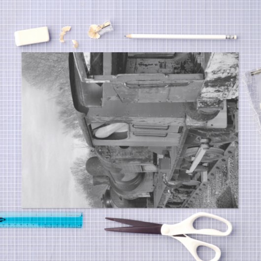 STEAM TRAINS TISSUEPAPIER (Craft)