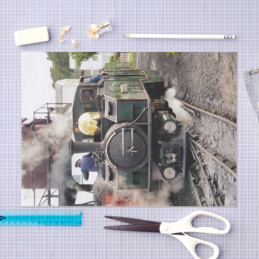 STEAM TRAINS TISSUEPAPIER (Craft)