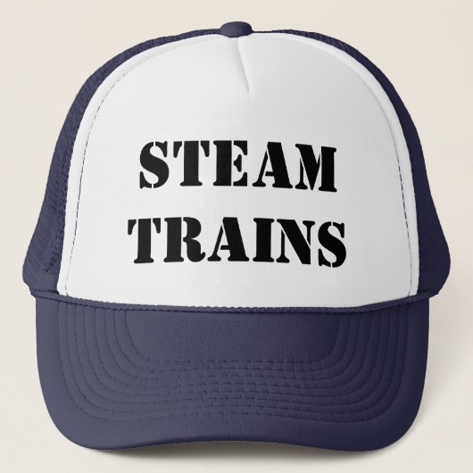 STEAM TRAINS TRUCKER PET (Voorkant)