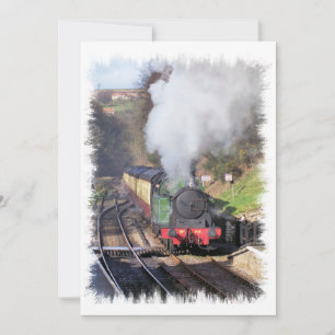 STEAM TRAINS-uitnodiging