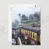 STEAM TRAINS UK BRIEFKAART (Voorkant / Achterkant)