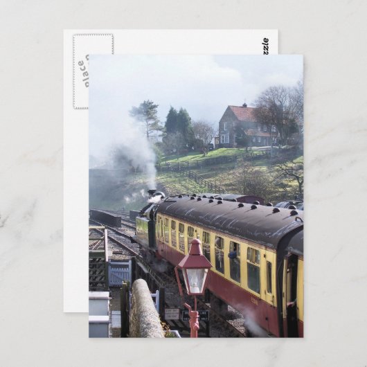 STEAM TRAINS UK BRIEFKAART (Voorkant / Achterkant)