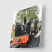 STEAM TRAINS VIERKANTE KLOK (Hoek)