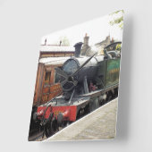 STEAM TRAINS VIERKANTE KLOK (Hoek)