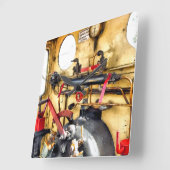 STEAM TRAINS VIERKANTE KLOK (Hoek)