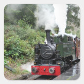 STEAM TRAINS VIERKANTE STICKER (Voorkant)