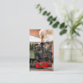 STEAM TRAINS VISITEKAARTJE (Staand voorkant)