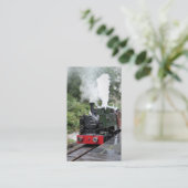 STEAM TRAINS VISITEKAARTJE (Staand voorkant)