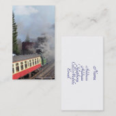 STEAM TRAINS VISITEKAARTJE (Voorkant / Achterkant)