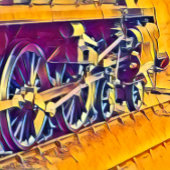 STEAM TRAINS VISITEKAARTJE