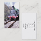 STEAM TRAINS VISITEKAARTJE (Voorkant / Achterkant)