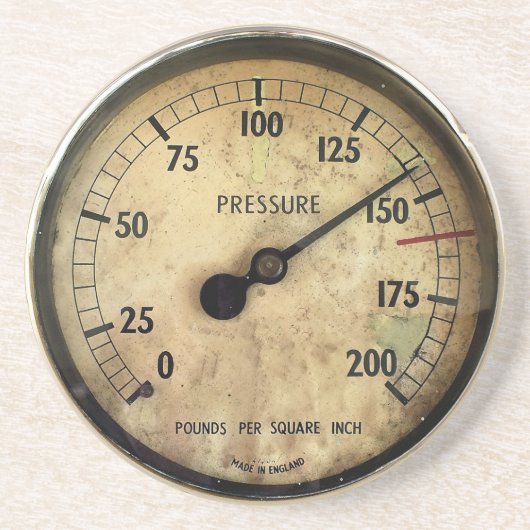 STEAM TRAINS ZANDSTEEN ONDERZETTER (Voorkant)