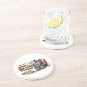 STEAM TRAINS ZANDSTEEN ONDERZETTER (Zijkant)