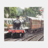 STEAM TREINEN Fleece Deken (Voorkant (Horizontaal))