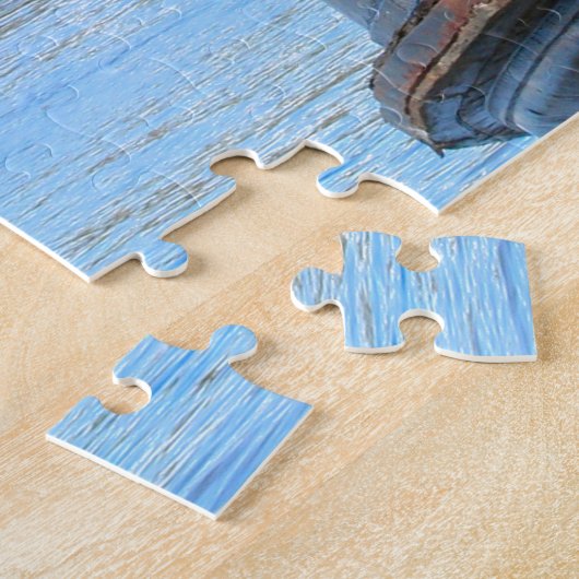 Steam Tugboot Forceful, Queensland Legpuzzel (Zijkant)