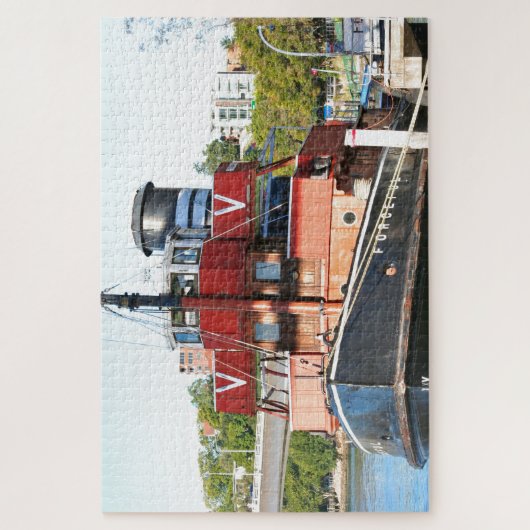 Steam Tugboot Forceful, Queensland Legpuzzel (Verticaal)
