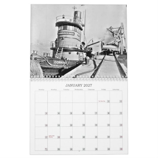 Steam Tugs Kalender (Jan 2027)