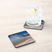 Steam uit de Champagne-pool op WAI-O-TAPU Bier Onderzetter (Rechterzijde)