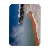 Steam uit de Champagne-pool op WAI-O-TAPU Magneet (Verticaal)