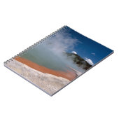 Steam uit de Champagne-pool op WAI-O-TAPU Notitieboek (Linkerzijde)