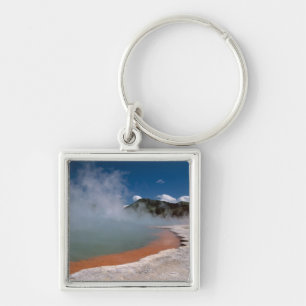 Steam uit de Champagne-pool op WAI-O-TAPU Sleutelhanger