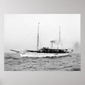 Steam Yacht Emerald, begin jaren '00 Poster (Voorkant)
