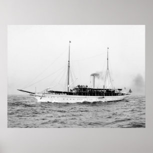Steam Yacht Emerald, begin jaren '00 Poster