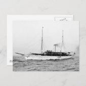 Steam Yacht Emerald, begin jaren 1900 Briefkaart (Voorkant / Achterkant)