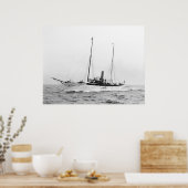 Steam Yacht North Star, begin jaren '00 Poster (Keuken)