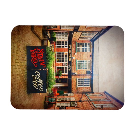 Steam Yard Coffee Co. Magneet (Horizontaal)