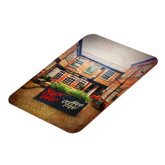 Steam Yard Coffee Co. Magneet (Linkerzijde)