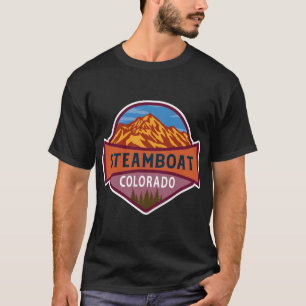 Steamboat Colorado - Geest van de Bergen T-shirt