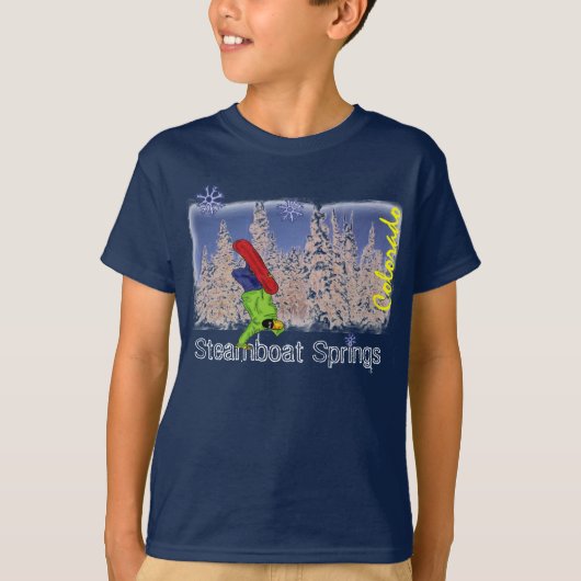 Steamboat Springs Boys shirt (Voorkant)