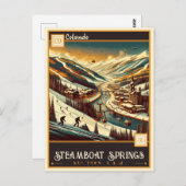 Steamboat Springs, Colorado |  Briefkaart (Voorkant / Achterkant)