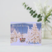 Steamboat Springs Colorado briefkaart (Staand voorkant)