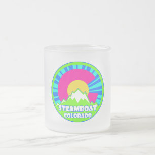 Steamboat Springs Colorado Neon Mountains mok