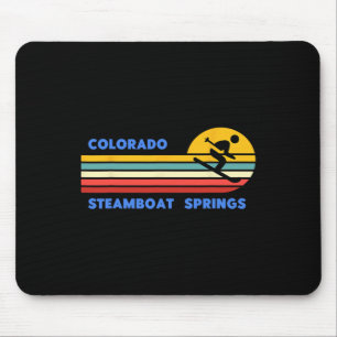 Steamboat Springs Colorado Skien Skiloper Ski Vint Muismat