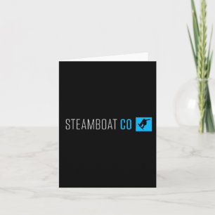 Steamboat Springs Colorado Snowboard Box Type Kaart