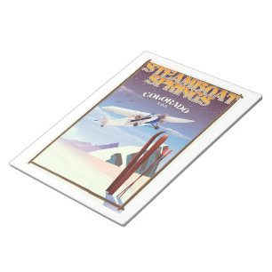 Steamboat Springs colorado vintage reisposter Notitieblok