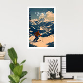 Steamboat Springs Ski Poster 1 (Thuiskantoor)